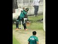 Saim ayub batting practice  challenge for all fast bowlers
