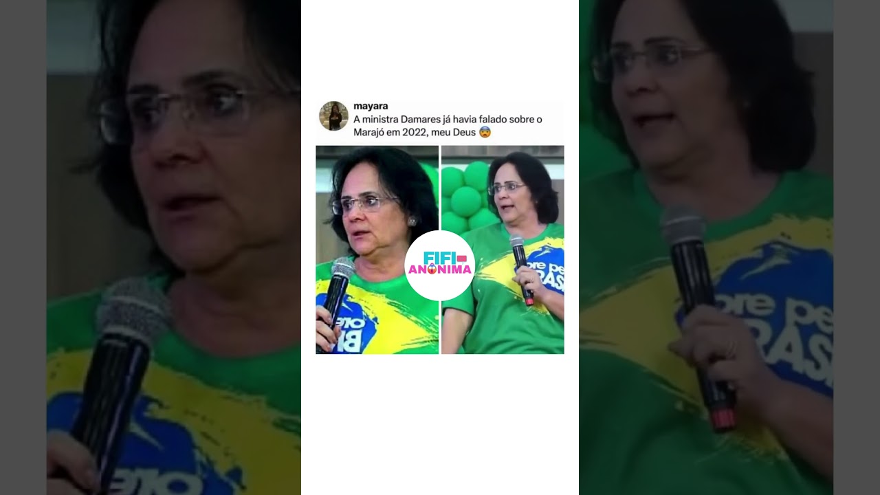 Ex ministra Damares Alves já alertava sobre a Ilha de Marajó