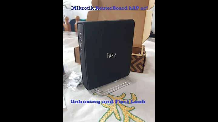 MikroTik hAP ac² Unboxing and First Look (RBD52G-5HacD2HnD-TC)