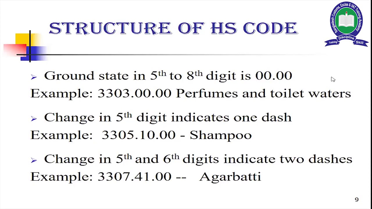 Special Training on HS Classification 2 YouTube