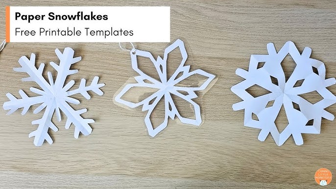 Free Printable Paper Snowflake Templates for Kids - YouTube free-printable-paper-snowflake-templates-for-kids-youtube