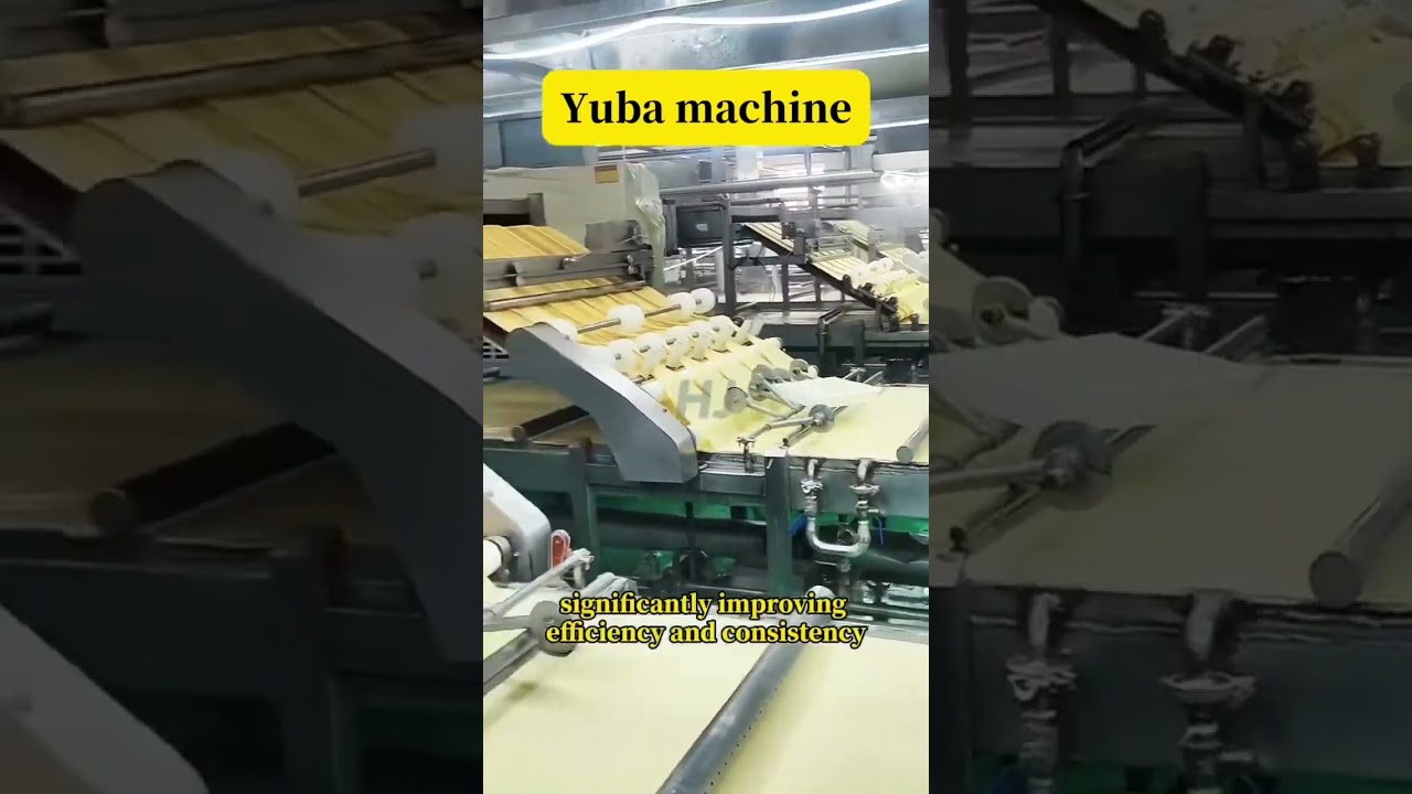 How to make yuba by machines?