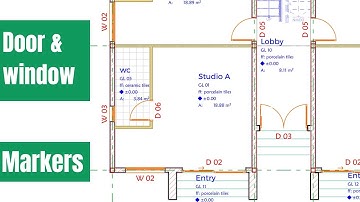 Door & Window Markers | 005 Working drawings | Archicad