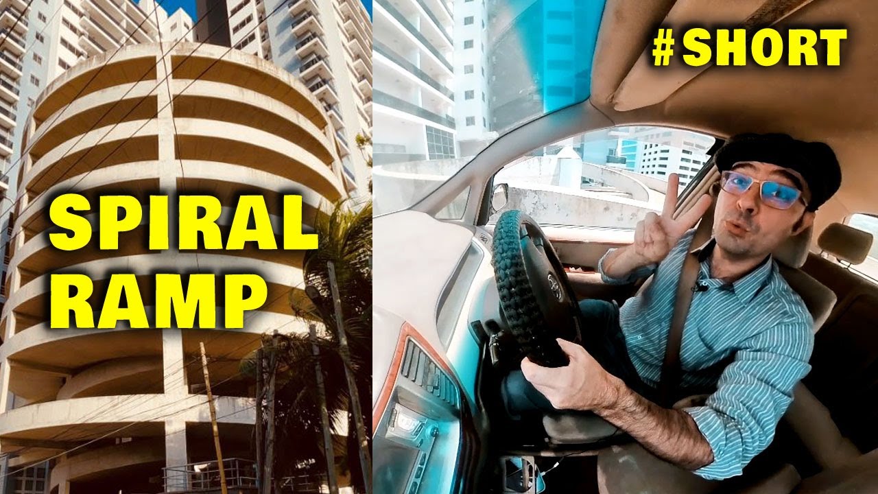 Spiral Car Ramp Dimensions 