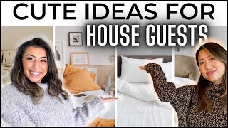 Cute Ideas For House Guests That WILL Impress Them! by Hunner's Designs 753 views 1 year ago 9 minutes, 34 seconds