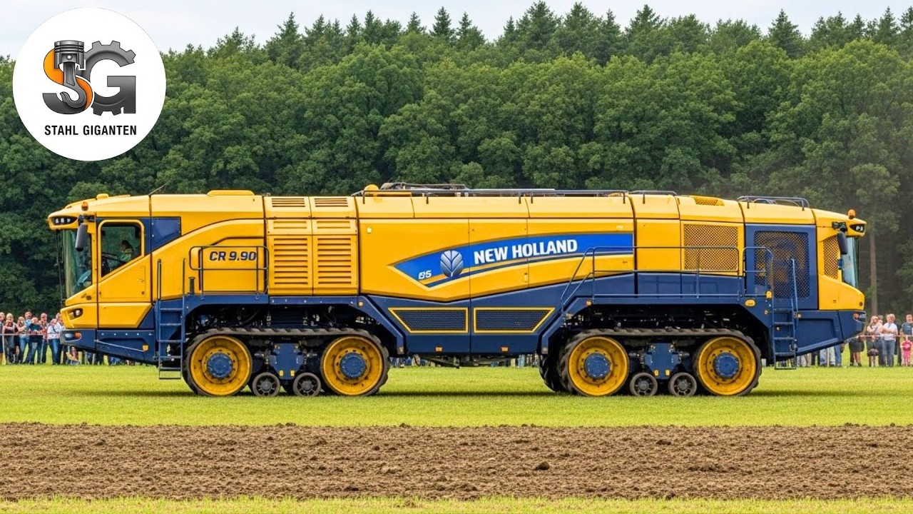 95 GIGANTISCHE MASCHINEN IM EINSATZ| HIGHTECH-ERNTE XXL| MASSIVE DURCHSCHLAGSKRAFT!