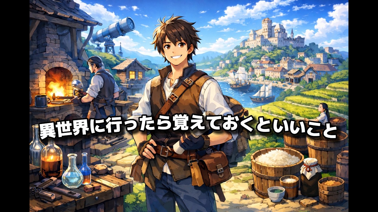 異世界に行ったら覚えておくといいこと～並行世界ではこの曲が流行っている～【AIオリジナルソング】