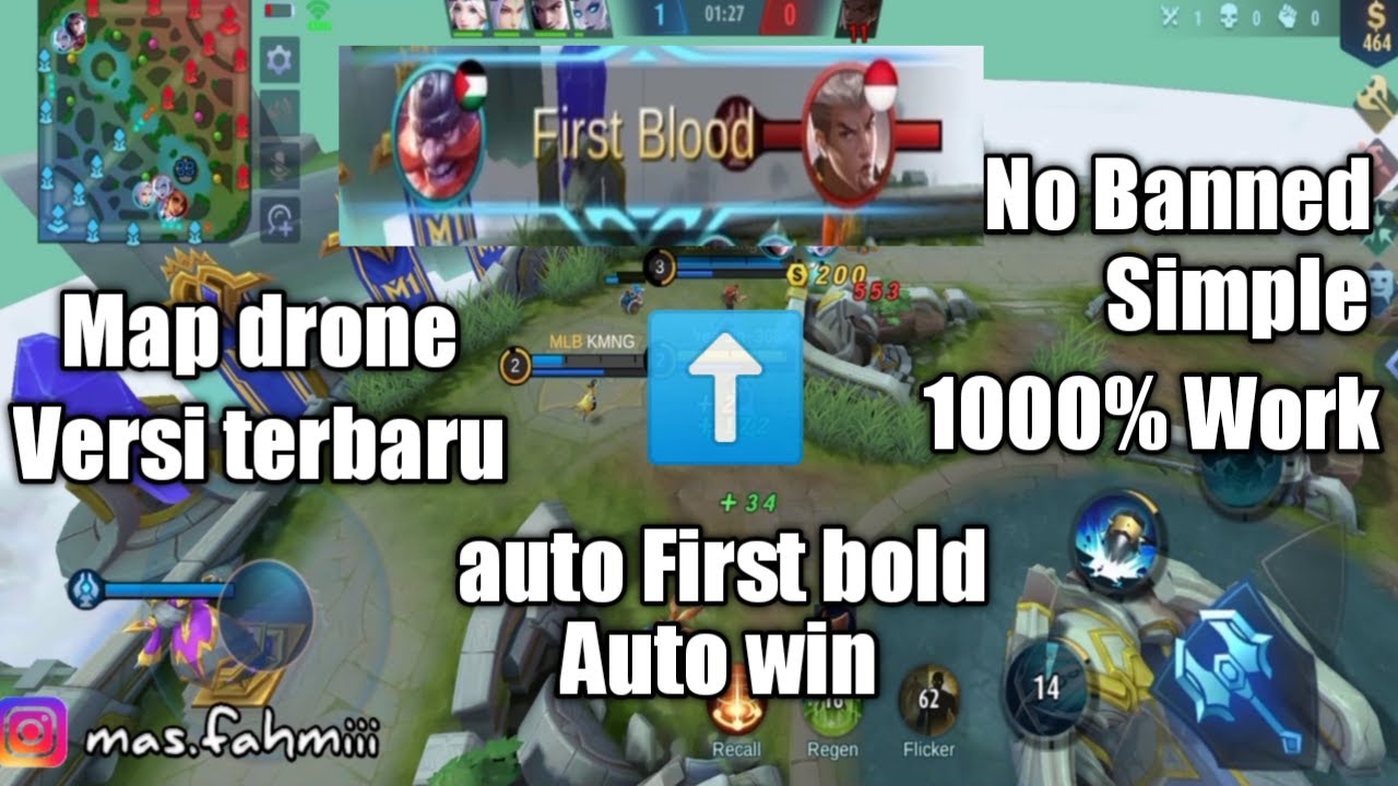 Map drone mobile legend script versi Terbaru - YouTube