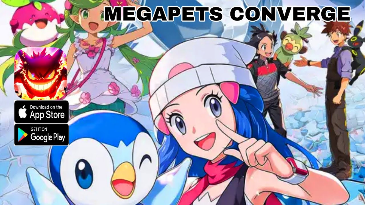 MegaPets: Converge Gameplay - Pokemon RPG Game iOS Android