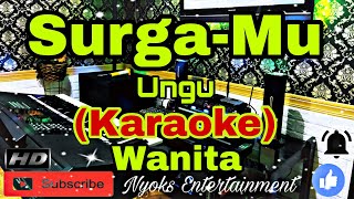 SURGAMU - Ungu (Karaoke) Religi || Nada Wanita || G=DO