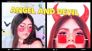 DEVIL & ANGEL BADDIE MAKEUP TUTORIAL