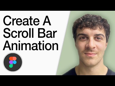 How To Create A Scroll Bar Animation In Figma Using Smart Animate! (Full 2025 Guide)