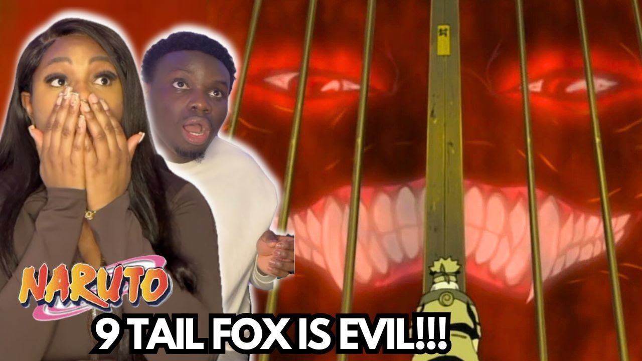 NARUTO VS 9 TAIL FOX!!! NARUTO EPISODE 56-57 REACTION/REVIEW