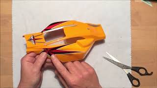 Tamiya Dark Impact DF 03 Build Bodywork