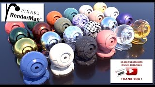 35K Subscriber special : Diving into Pixar's Renderman 21 Preset Browser