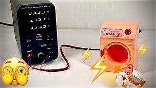 NEW! I applied HIGH VOLTAGE to some TOYS! Experiment (DANGER)#2