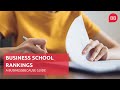 Business school rankings  a businessbecause guide