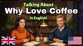 Why Do We Love Coffee So Much | Easy English Conversation Prodcast