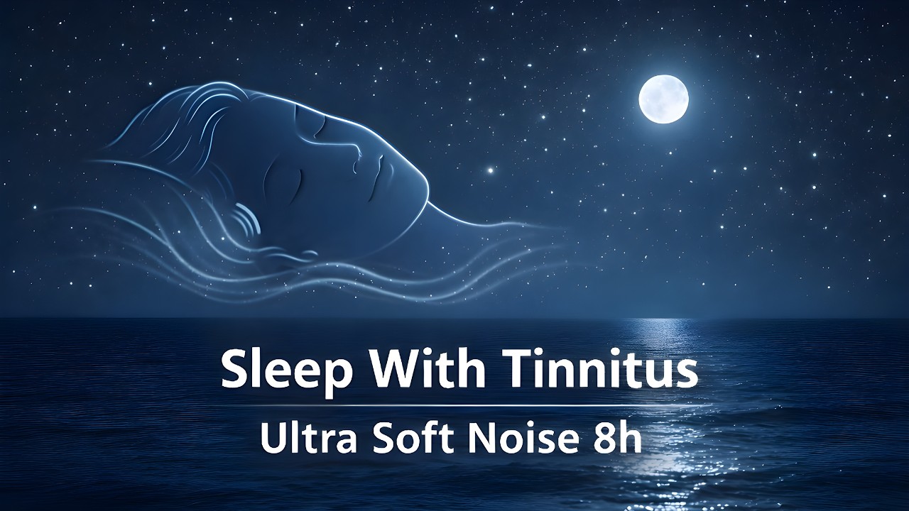 Ύπνος με εμβοές • Tinnitus Relief 8 Hours Ultra Soft Noise (Sleep Sound)