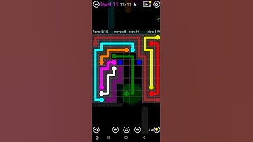 How To Solve Flow Free Purple Pack Level 11 11x11 Hard Board Walk Through Solution Walkthrough