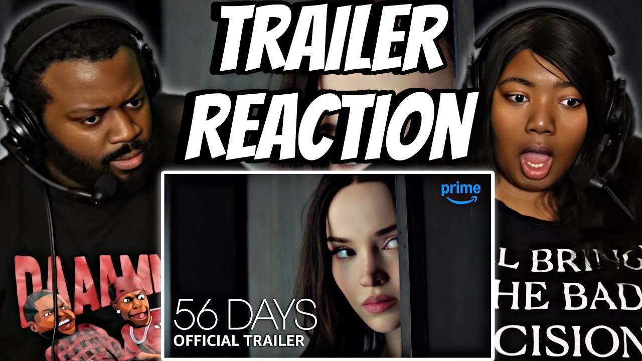 Реакция на официальный трейлер фильма «56 дней» 🧑🏾‍💻‼️