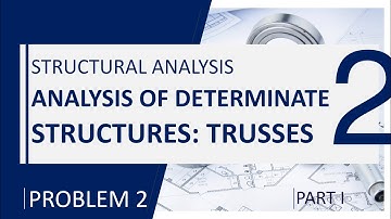 Structural Theory I - Truss Analysis Problem 2 Part I Method of Sections