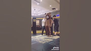 Pha cười vỡ bụng với chú gấu