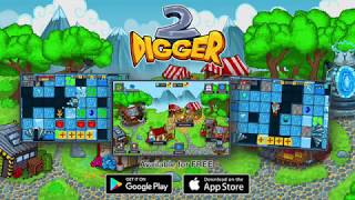 Digger 2 - dig diamonds in new worlds | Mobile Game Gameplay Preview screenshot 1