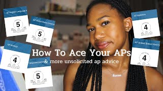How to Ace Your APs and more unsolicited AP advice | Planning, Studying, and Review