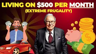 Warren Buffett: 18 Extreme Frugality Tips Living On $500 a month #frugalliving