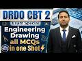 Engineering Drawing All MCQs | DRDO, Mechanical Engineering | Rahul Kothiyal Sir