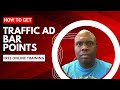 Unlock traffic secrets get 500 points daily on traffic ad bar