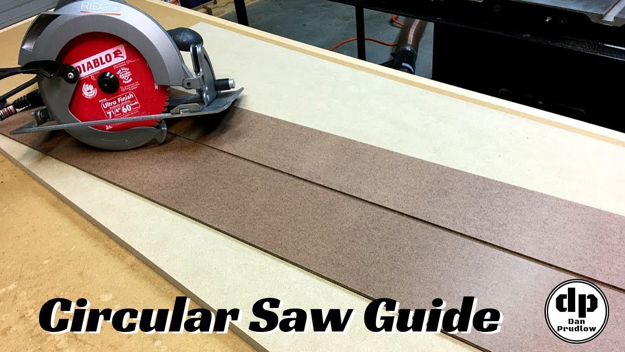 Circular Saw Guide How To Woodworking Shop Jig YouTube