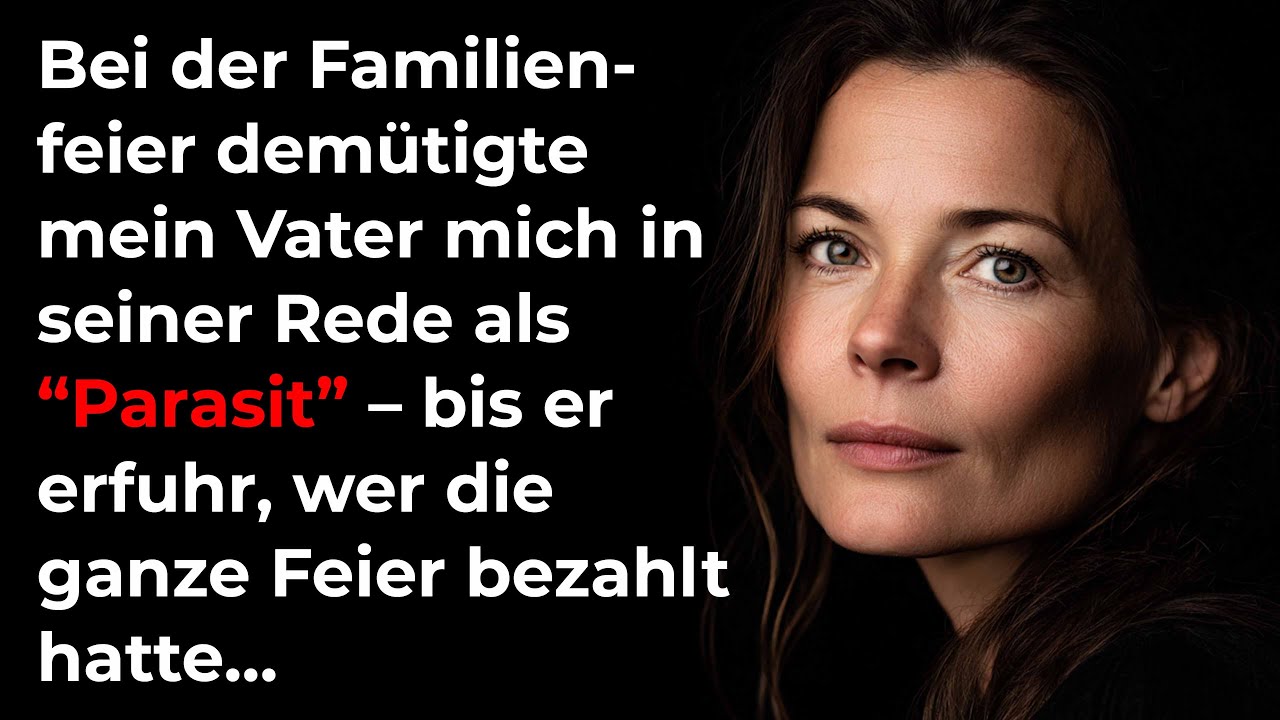 Am 65. Geburtstag nannte mein Vater mich “Parasit” – bis er erfuhr, wer die Feier bezahlt hatte…