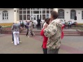 Танцы на улице!!! Вальс на Советской в Бресте.