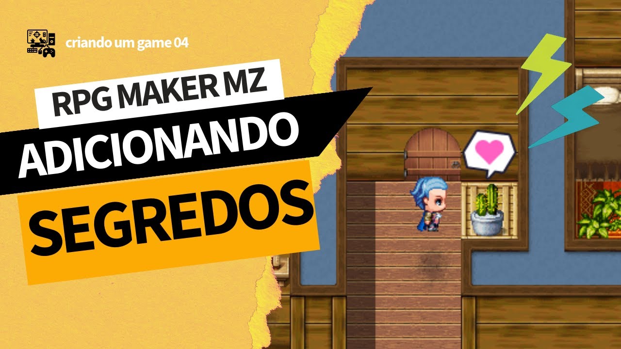 CRIANDO UM JOGO NO RPG MAKER MZ - PARTE 4 - YouTube