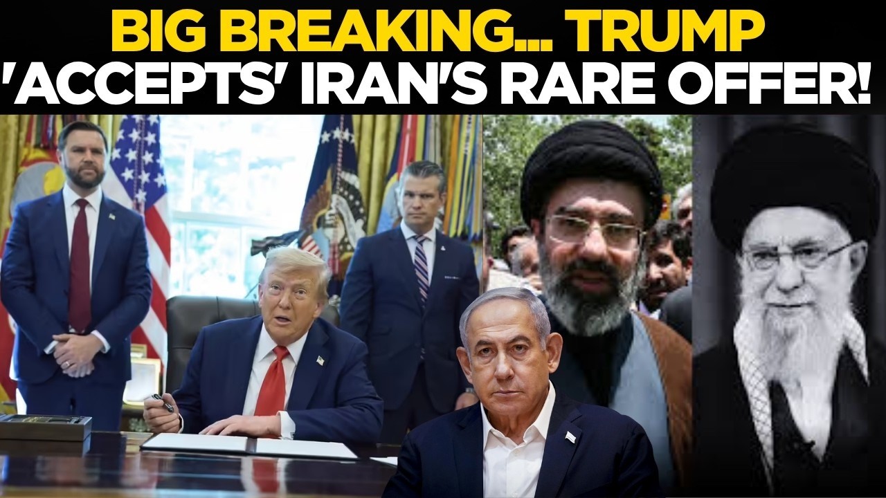 Trump Signs Orders LIVE | 'I'd Like To Buy...', Trump Accepts Iran's Offer; US T