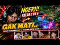 KELRA 1 VS 4 TAPI GAK MATI 😭reaction streamer onic vs dewa (game 2)