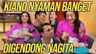 RAFFI SENENG BANGET LIAT NAGITA GENDONG KIANO. SEMOGA NAGITA BISA CEPET HAMIL LAGI!!