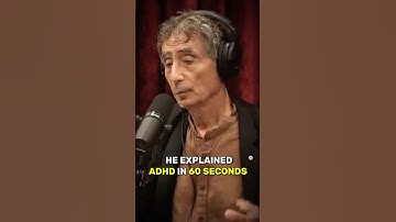 ADHD Explained in 60 seconds - Gabor Mate