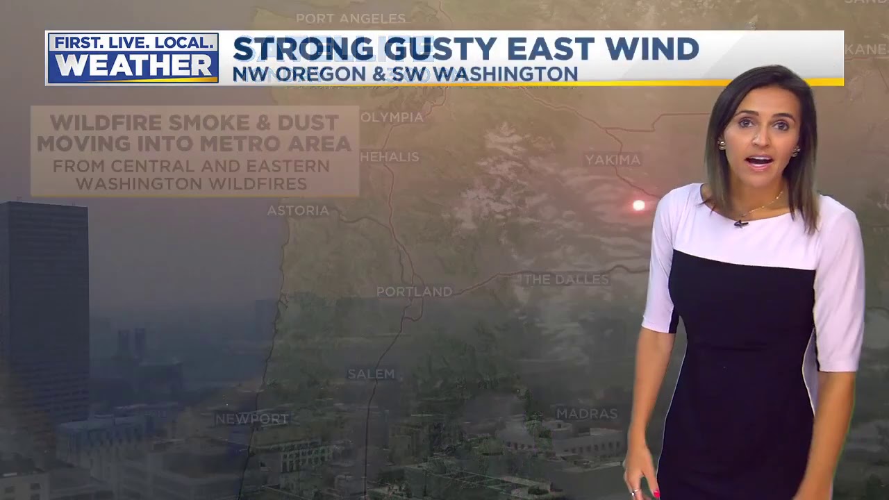 Strong winds, fires on Monday: Big blaze in Oregon City, Level 3 evacuations in Marion County fires;