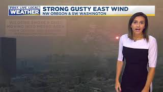 Strong winds, fires on Monday: Big blaze in Oregon City, Level 3 evacuations in Marion County fires; screenshot 5