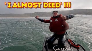 ' i ALMOST DIED' !!!