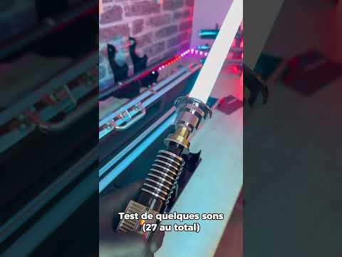 Sabre laser NeoPixel en action