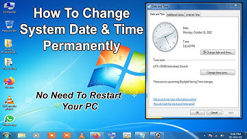 How To Change System Date & Time in Windows 7