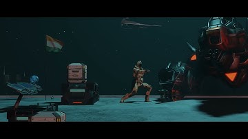 Moving Meditation 3D challenge submission - A lone warrior #movingmeditation #pwnisher