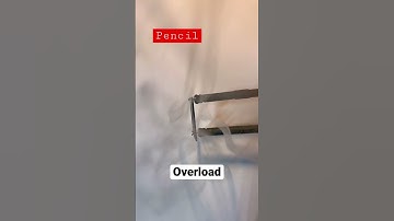 Electricity and Pencil #arduino #electronics #electrician #engineer #hardware #explosion #blowup