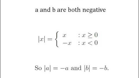 Proof of Triangle Inequality