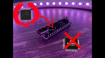 Как заменить ATmega328 на ATmega8?