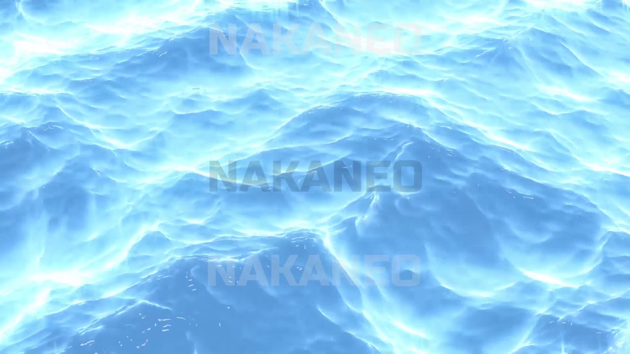 フリー素材 海面の波の揺らめき キラキラ 上から 海3dcg 無料動画 映像素材サイト ナカネオ Youtube